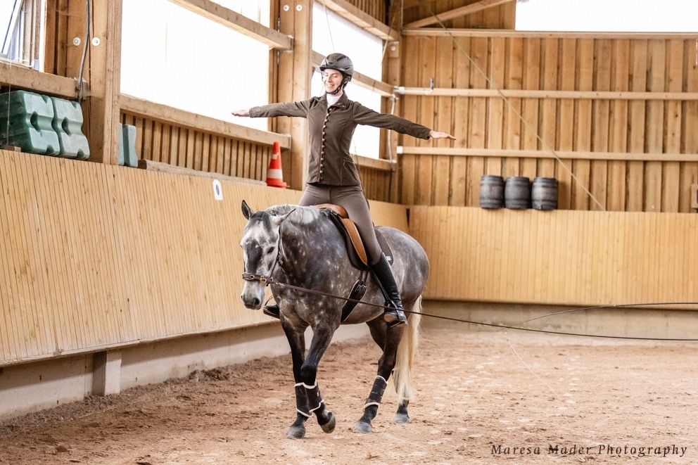 Turnen mit Pferd